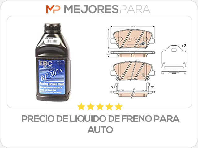 precio de liquido de freno para auto