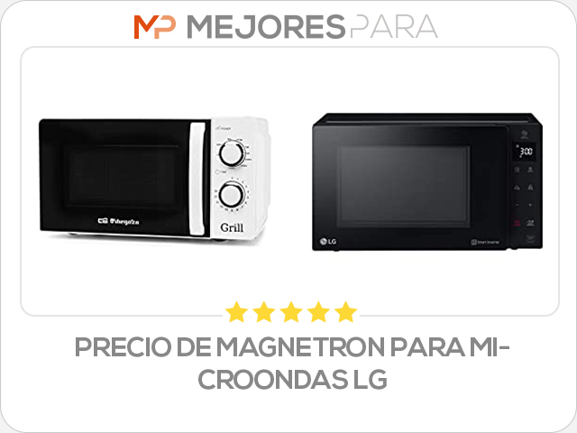 precio de magnetron para microondas lg