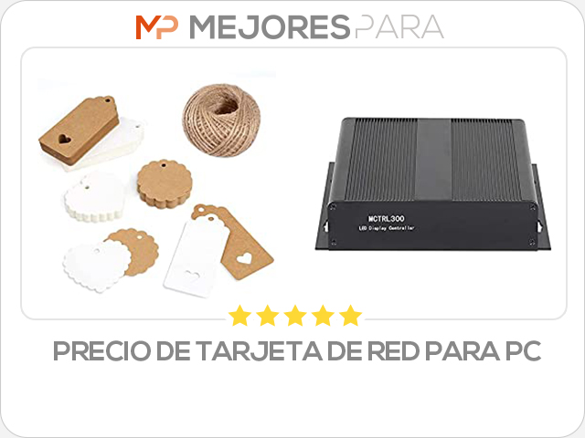 precio de tarjeta de red para pc