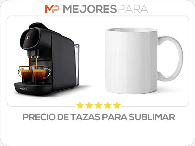 precio de tazas para sublimar