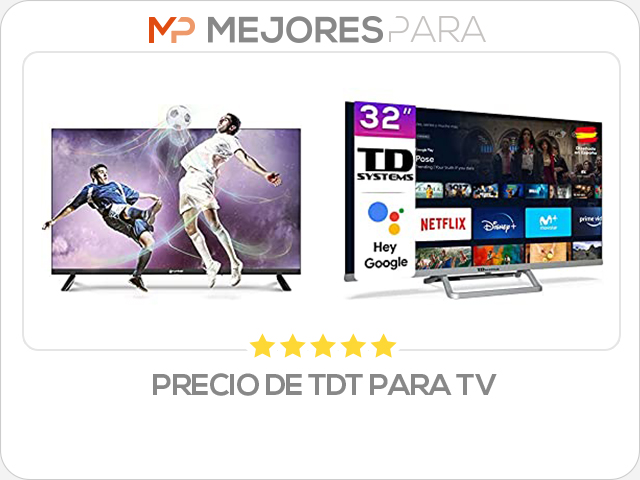 precio de tdt para tv