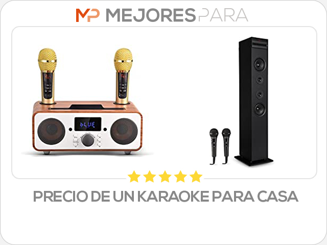 precio de un karaoke para casa