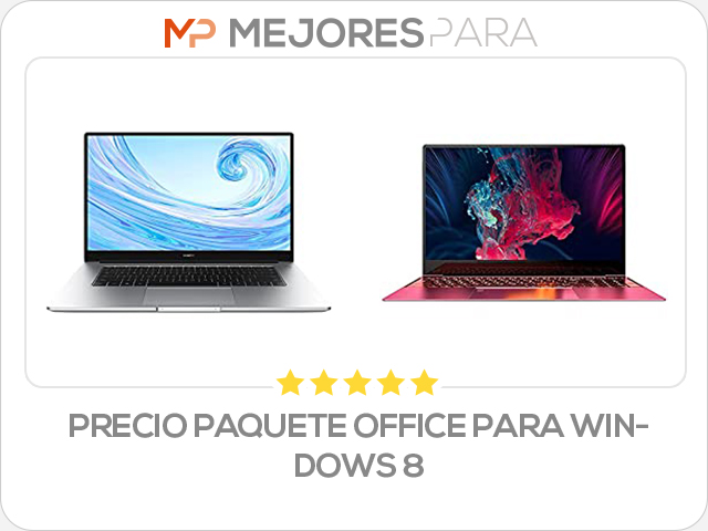 precio paquete office para windows 8