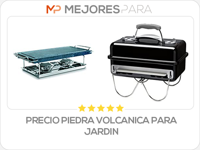 precio piedra volcanica para jardin