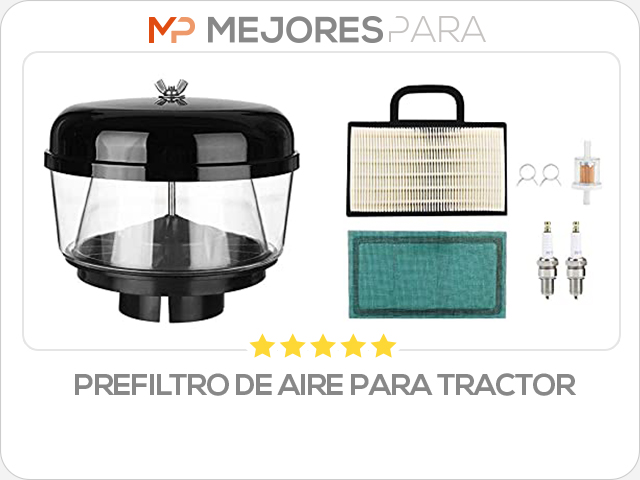 prefiltro de aire para tractor