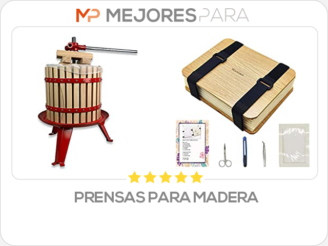 prensas para madera