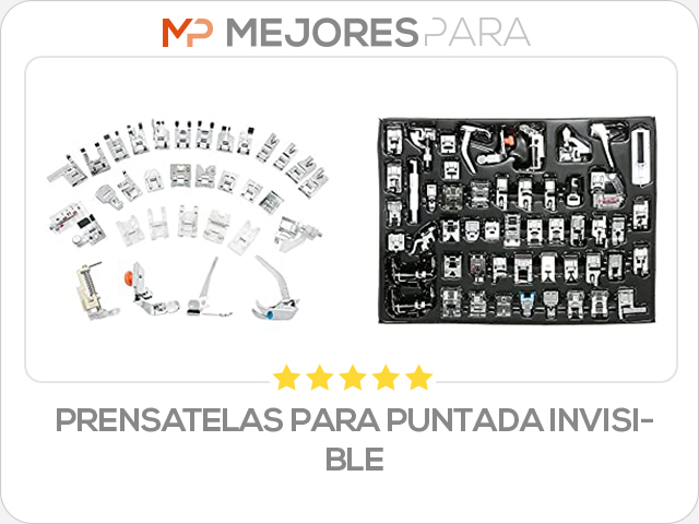 prensatelas para puntada invisible