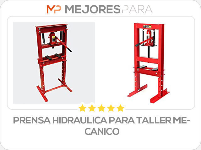 prensa hidraulica para taller mecanico