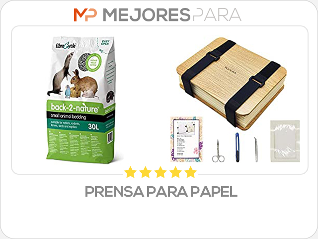 prensa para papel