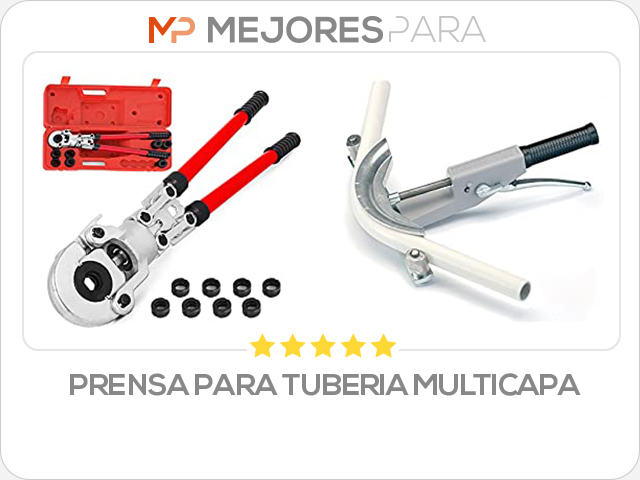 prensa para tuberia multicapa