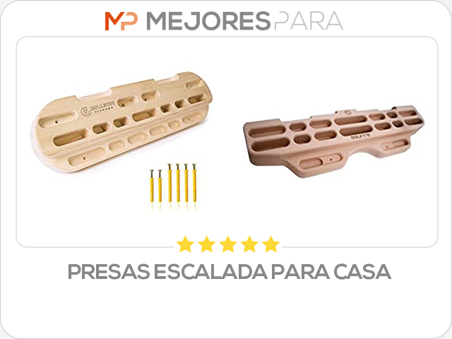 presas escalada para casa