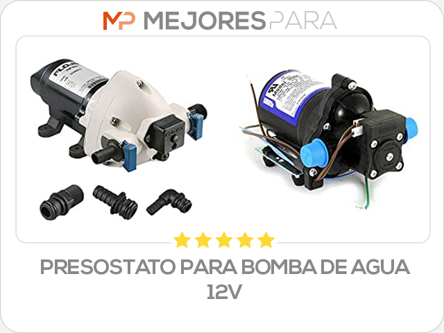 presostato para bomba de agua 12v