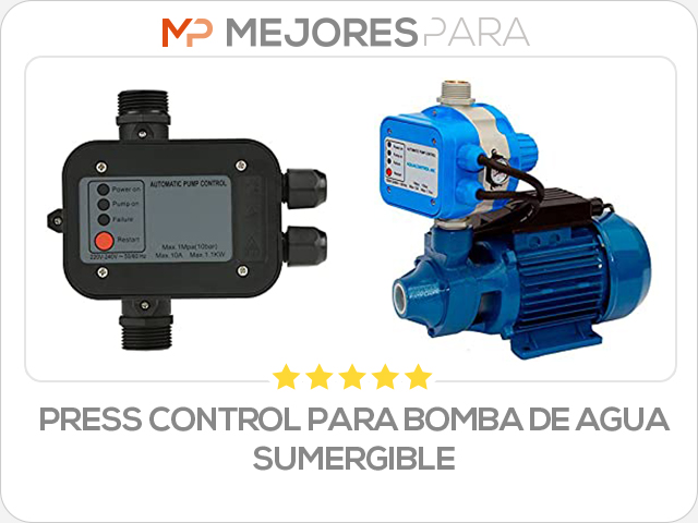 press control para bomba de agua sumergible