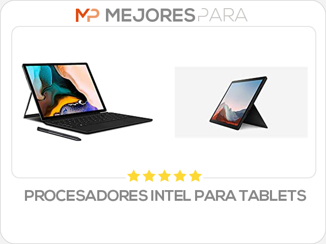 procesadores intel para tablets