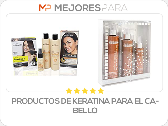 productos de keratina para el cabello