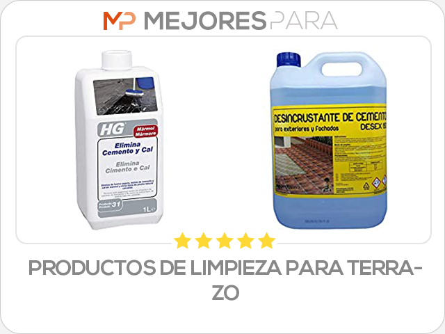 productos de limpieza para terrazo