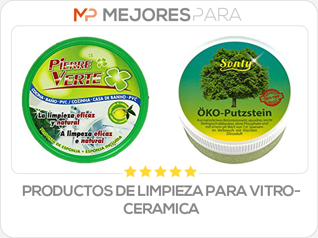productos de limpieza para vitroceramica