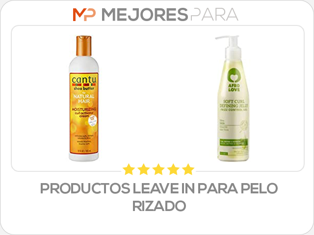 productos leave in para pelo rizado