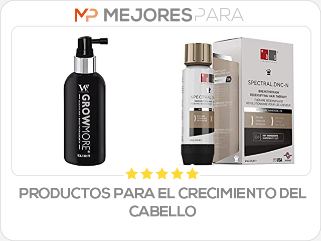 productos para el crecimiento del cabello