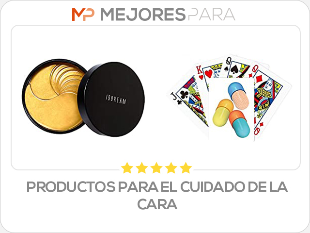 productos para el cuidado de la cara