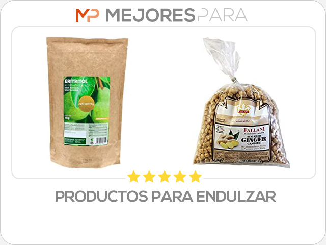 productos para endulzar