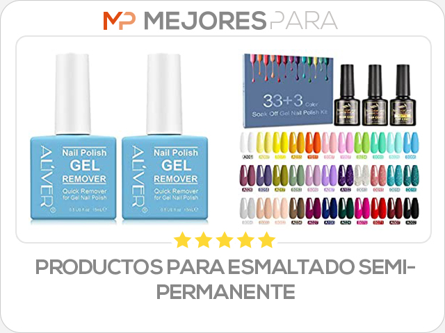 productos para esmaltado semipermanente