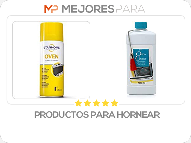 productos para hornear