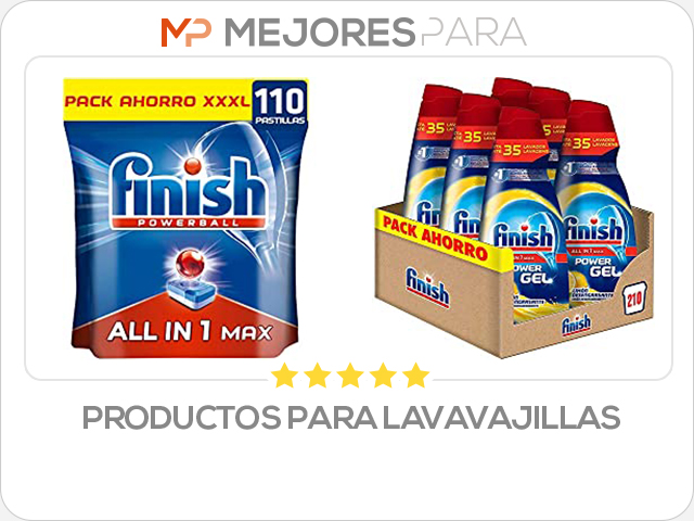 productos para lavavajillas