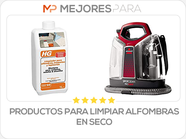 productos para limpiar alfombras en seco