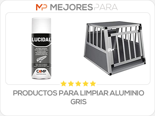 productos para limpiar aluminio gris