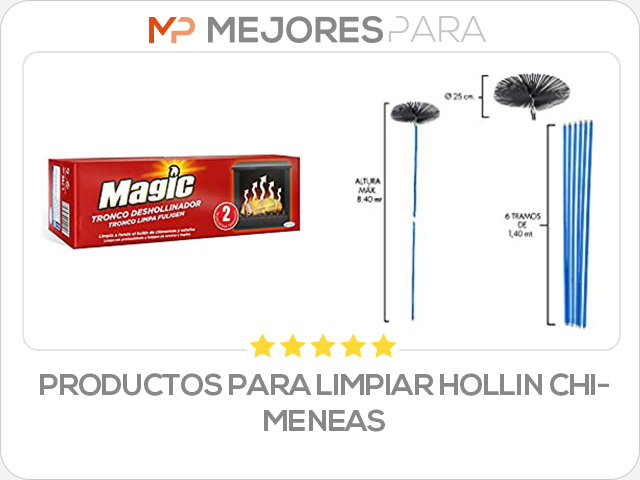 productos para limpiar hollin chimeneas