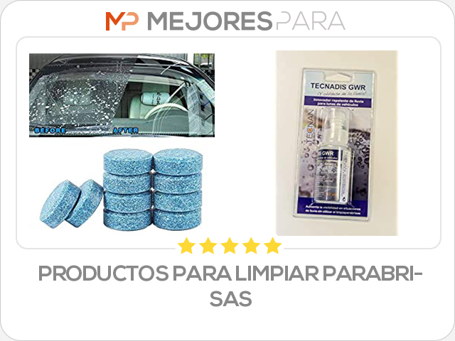 productos para limpiar parabrisas