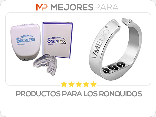 productos para los ronquidos