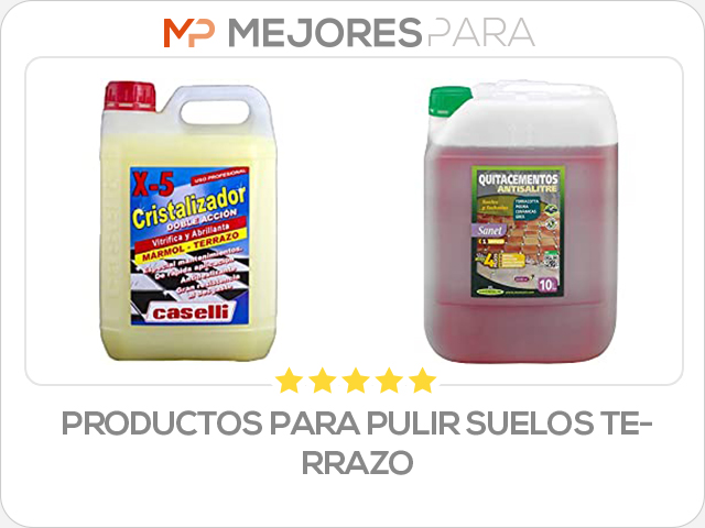 productos para pulir suelos terrazo
