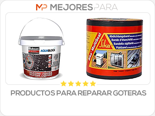 productos para reparar goteras