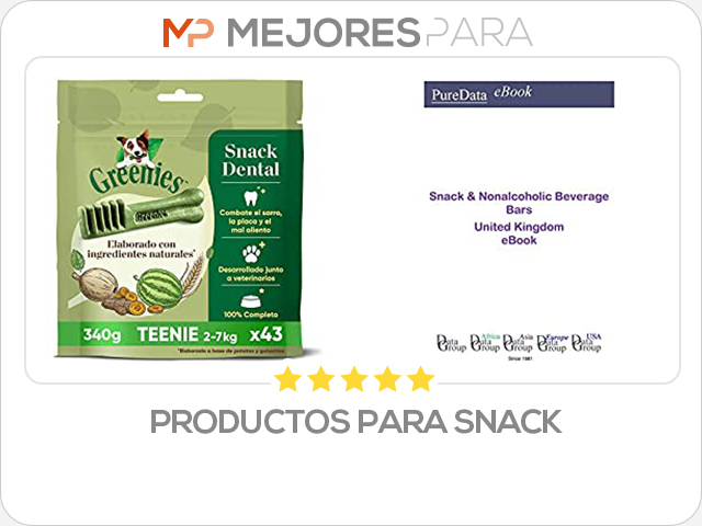 productos para snack