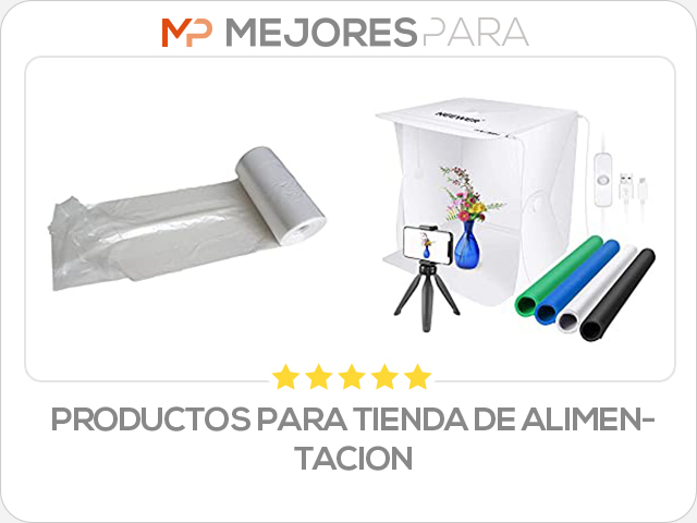 productos para tienda de alimentacion