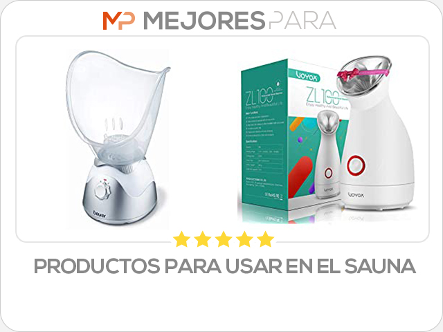 productos para usar en el sauna