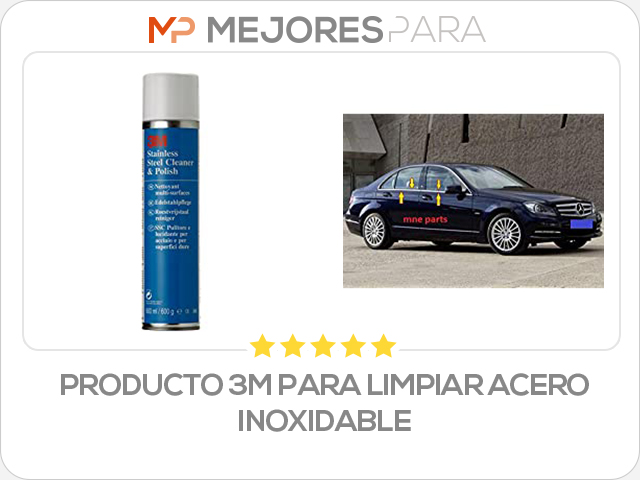 producto 3m para limpiar acero inoxidable