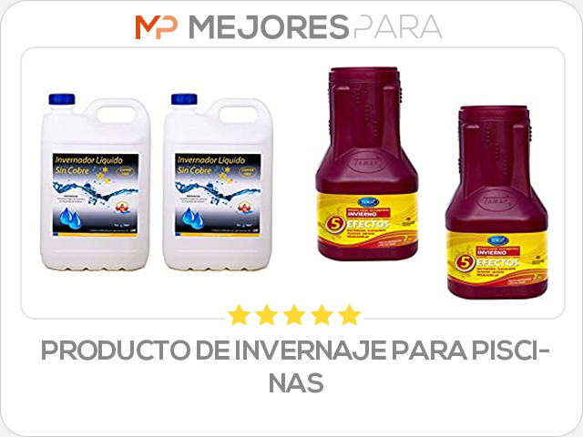 producto de invernaje para piscinas