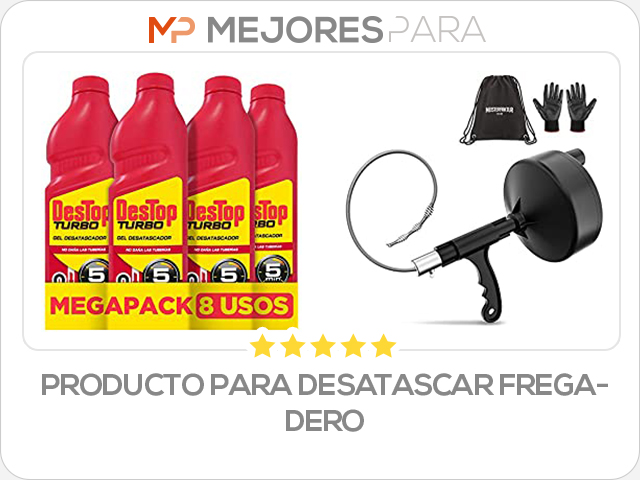 producto para desatascar fregadero