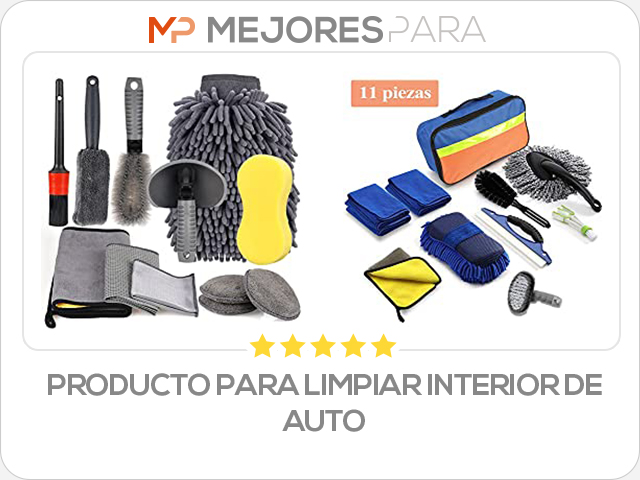 producto para limpiar interior de auto