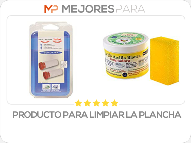 producto para limpiar la plancha