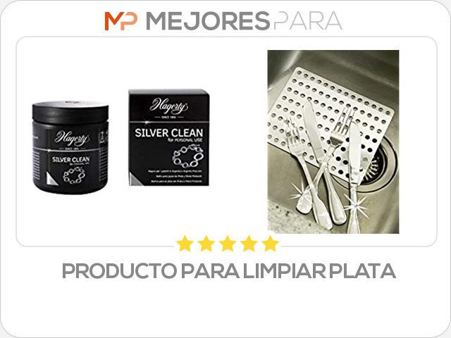 producto para limpiar plata