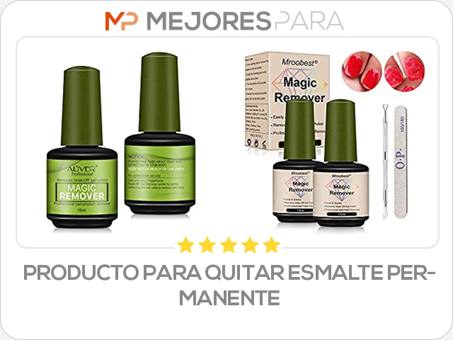 producto para quitar esmalte permanente