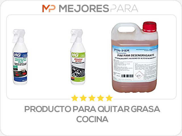 producto para quitar grasa cocina