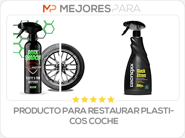 producto para restaurar plasticos coche