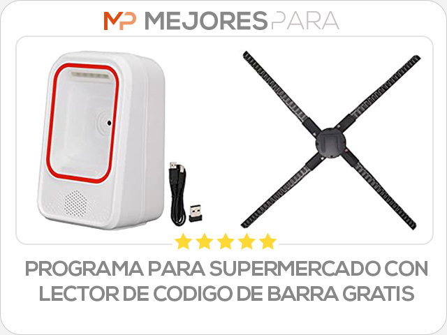 programa para supermercado con lector de codigo de barra gratis