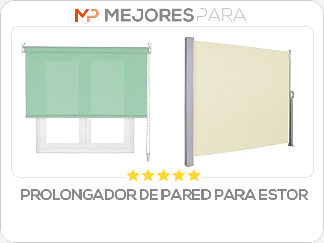 prolongador de pared para estor