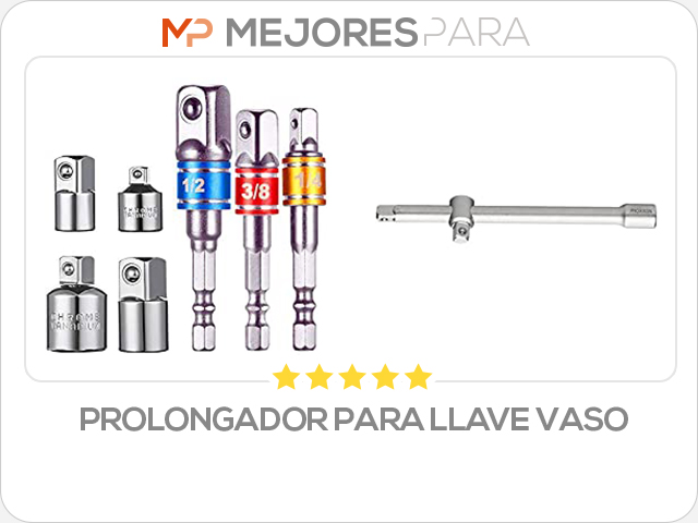 prolongador para llave vaso